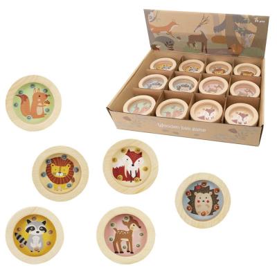 Opakowanie Drewniana gra balansujące kulki