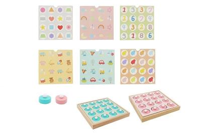 Opakowanie Drewniana gra memory mix