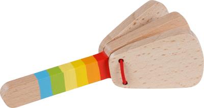 Opakowanie Drewniana klekotka - kastaniet tęczowy