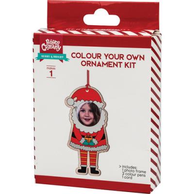 Okładka książki Drewniana Ramka Na Zdjęcia Diy Mikołaj 89942 Centrum