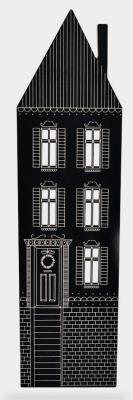 Opakowanie Drewniana tablica kredowa - kamienica średnia