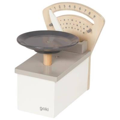 Opakowanie Drewniana waga klasyczna