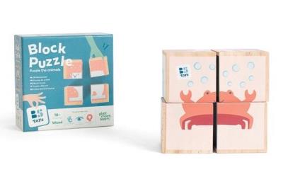 Opakowanie Drewniane klocki Zwierzęta Arktyki