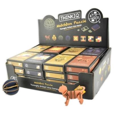 Opakowanie Drewniane mini puzzle mix