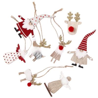 Drewniane motywy świąteczne multikolor 8szt. Wydawca: Dalprint. SmakLiter.pl Opakowanie Drewniane motywy świąteczne multikolor 8szt