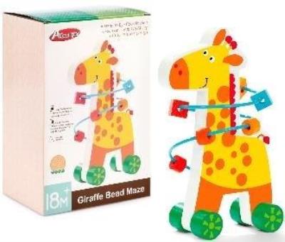 Opakowanie Drewniany labirynt żyrafa