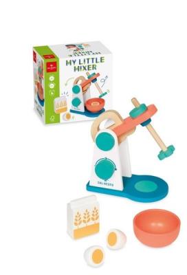 Opakowanie Drewniany mikser i akcesoria