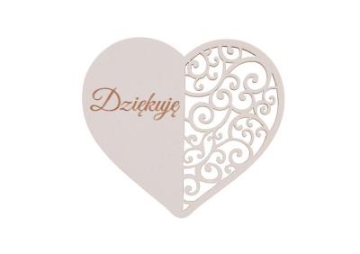 Drewniany napis - Dziękuję 5szt biały. Wydawca: CRESCO. SmakLiter.pl Opakowanie Drewniany napis - Dziękuję 5szt biały