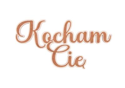 Drewniany napis - Kocham Cię 5szt biały. Wydawca: CRESCO. SmakLiter.pl Opakowanie Drewniany napis - Kocham Cię 5szt biały