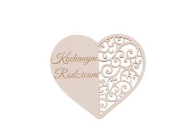 Drewniany napis - Kochanym Rodzicom 5szt biały. Wydawca: CRESCO. SmakLiter.pl Opakowanie Drewniany napis - Kochanym Rodzicom 5szt biały