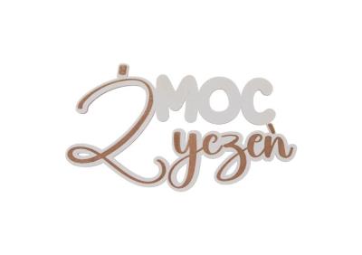 Drewniany napis - Moc życzeń 5szt biały. Wydawca: CRESCO. SmakLiter.pl Opakowanie Drewniany napis - Moc życzeń 5szt biały