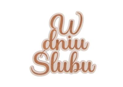 Drewniany napis - W dniu ślubu 5szt biały. Wydawca: CRESCO. SmakLiter.pl Opakowanie Drewniany napis - W dniu ślubu 5szt biały