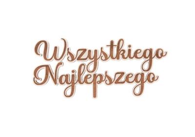 Drewniany napis - Wszystkiego najlepszego 5szt. Wydawca: CRESCO. SmakLiter.pl Opakowanie Drewniany napis - Wszystkiego najlepszego 5szt