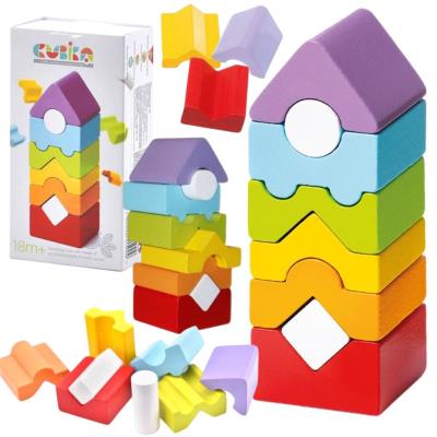 Opakowanie Drewniany wieża