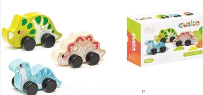 Opakowanie Drewniany zestaw Radosne dinozaury