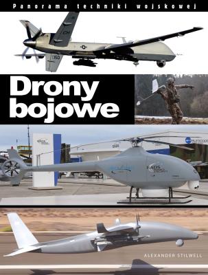 Okładka książki Drony bojowe