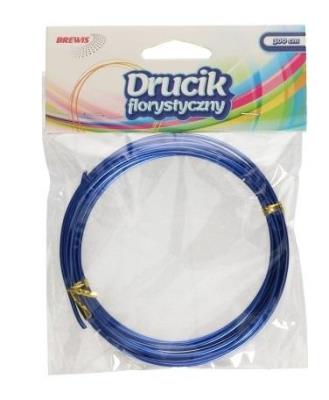 Opakowanie Druciki florystyczne 3mx2mm niebieskie