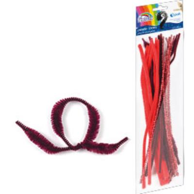 Opakowanie Druciki kreatywne 30 cm 20 szt. czerwone Fiorello GR-CH017