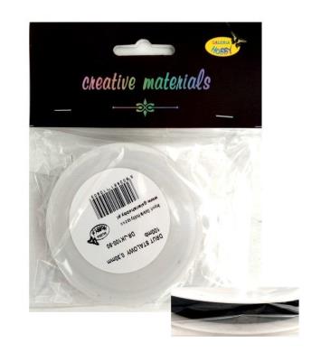 Opakowanie Drut stalowy 0.3mm duża szpula 100mb czarny