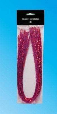 Opakowanie Druty chenille czerwone 9mmx50cm 10szt