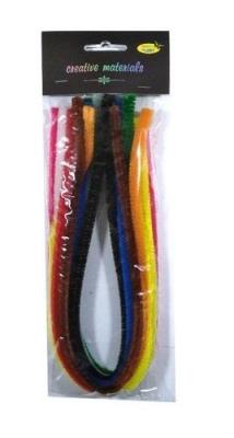 Opakowanie Druty chenille kolorowe 9mmx50cm 10szt