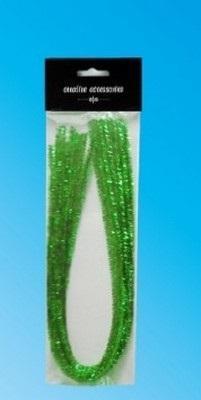Opakowanie Druty chenille zielone 9mmx50cm 10szt