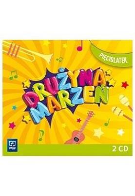 Okładka książki Drużyna marzeń Pięciolatek.2 płyty CD WSIP