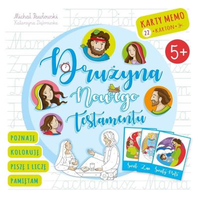 Drużyna Nowego Testamentu. Autor: Michał Pawłowski. SmakLiter.pl Okładka książki Drużyna Nowego Testamentu