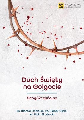 Duch Święty na Golgocie. Drogi krzyżowe. Autor: Marcin Cholewaks. Marek Gilskiks. Piotr Studnicki. SmakLiter.pl Okładka książki Duch Święty na Golgocie. Drogi krzyżowe
