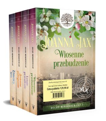 Duchy minionych lat. Tom 1-4. Autor: Joanna Jax. SmakLiter.pl Okładka książki Duchy minionych lat. Tom 1-4