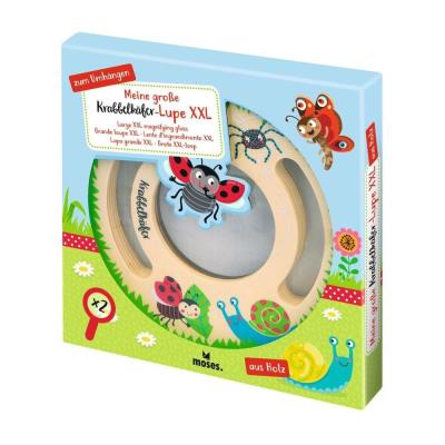 Opakowanie Duża drewniana lupa XXL