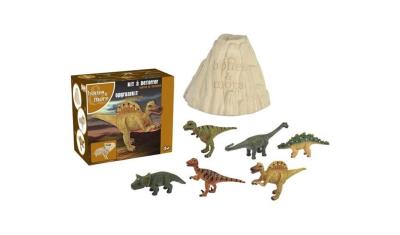 Opakowanie Duża figurka dinozaura - wykopalisko z wulkanu MIX