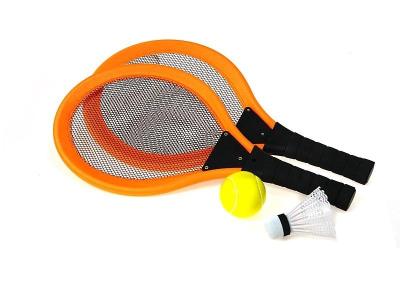 Opakowanie Duże rakietki z lotką i piłką