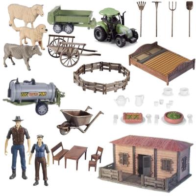 Opakowanie Duży zestaw farma z domem rolnika DIY