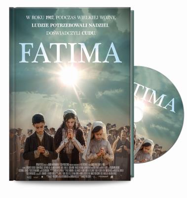 DVD Fatima. Wydawca: Rafael Dom Wydawniczy. SmakLiter.pl Opakowanie DVD Fatima