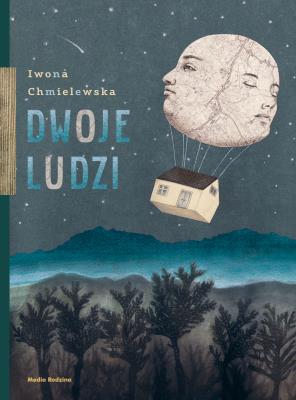 Dwoje ludzi. Autor: Iwona Chmielewska. SmakLiter.pl Okładka książki Dwoje ludzi