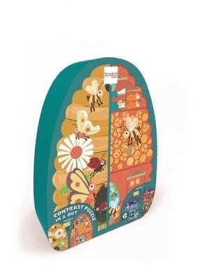 Opakowanie Dwustronne puzzle 40 XL Pszczoły i Ul
