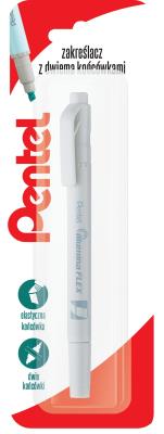 Opakowanie Dwustronny zakreślacz, pastelowy szary, SLW11P x 1 blister