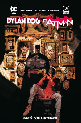 Okładka książki Dylan Dog/Batman. Cień nietoperza