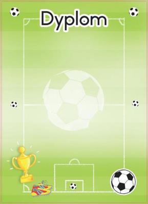 Opakowanie Dyplom dziecięcy A4/20ark. Sportowe boisko
