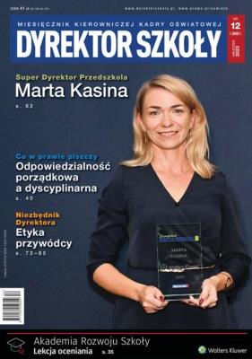 Okładka książki Dyrektor Szkoły 12/2023
