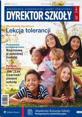 Okładka książki Dyrektor Szkoły 3/2022