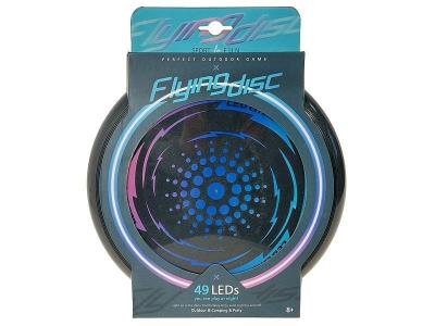 Opakowanie Dysk latający 27cm z akumulatorem światło 49 LEDs