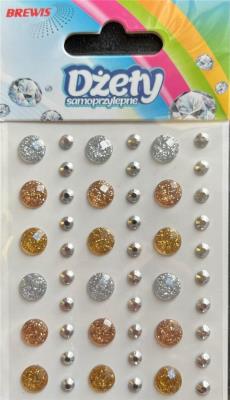 Dżety samoprzylepne. Wydawca: Brewis. SmakLiter.pl Opakowanie Dżety samoprzylepne