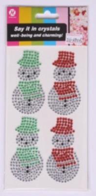 Opakowanie Dżety samoprzylepne bałwanki 4szt