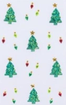 Opakowanie Dżety samoprzylepne Choinki