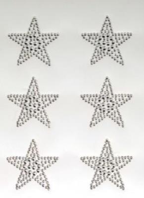 Opakowanie Dżety samoprzylepne gwiazdki 6szt