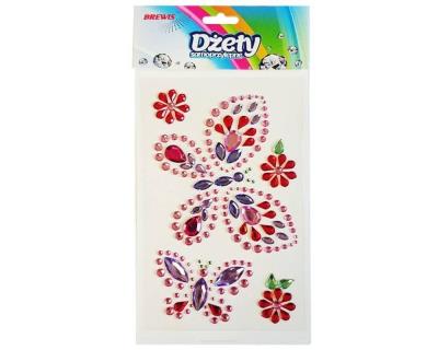 Opakowanie Dżety samoprzylepne Motylki