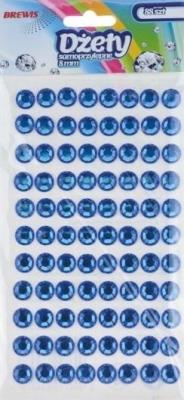 Opakowanie Dżety samoprzylepne niebieskie 8mm 88szt
