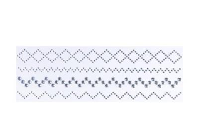 Opakowanie Dżety samoprzylepne srebrne paski 30cm